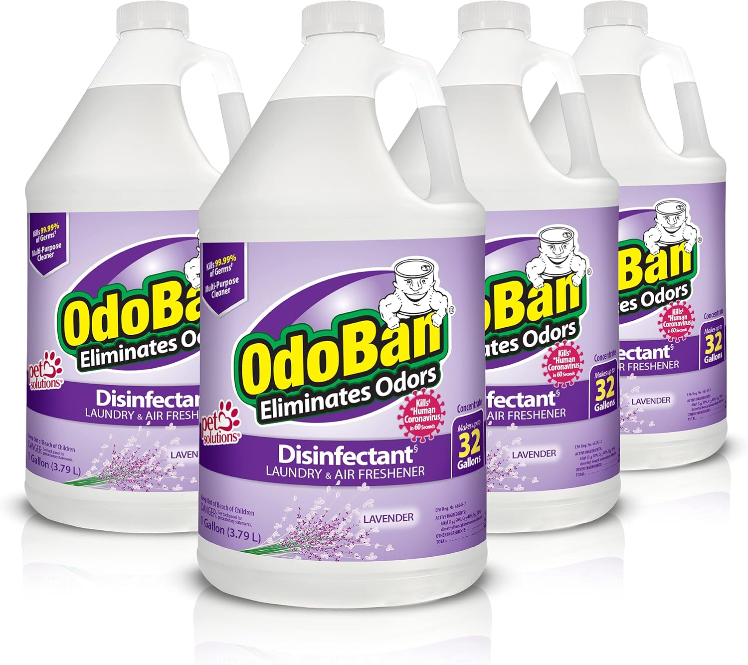 OdoBan Disinfectant Concentrate: Lavender Scented Cleaning Power