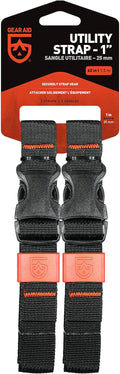 GEAR AID Utility Straps with Side-Release Buckle - Secure, Adjustable