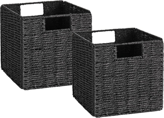 Vagusicc Hand-Woven Storage Baskets Set for Organizing Needs