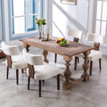 Modern Dining Chairs Set of 4 with Wood Legs for Comfort