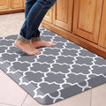 Anti Fatigue Kitchen Mat 20 in x 32 in Grey - 4/5 in Thick Comfort
