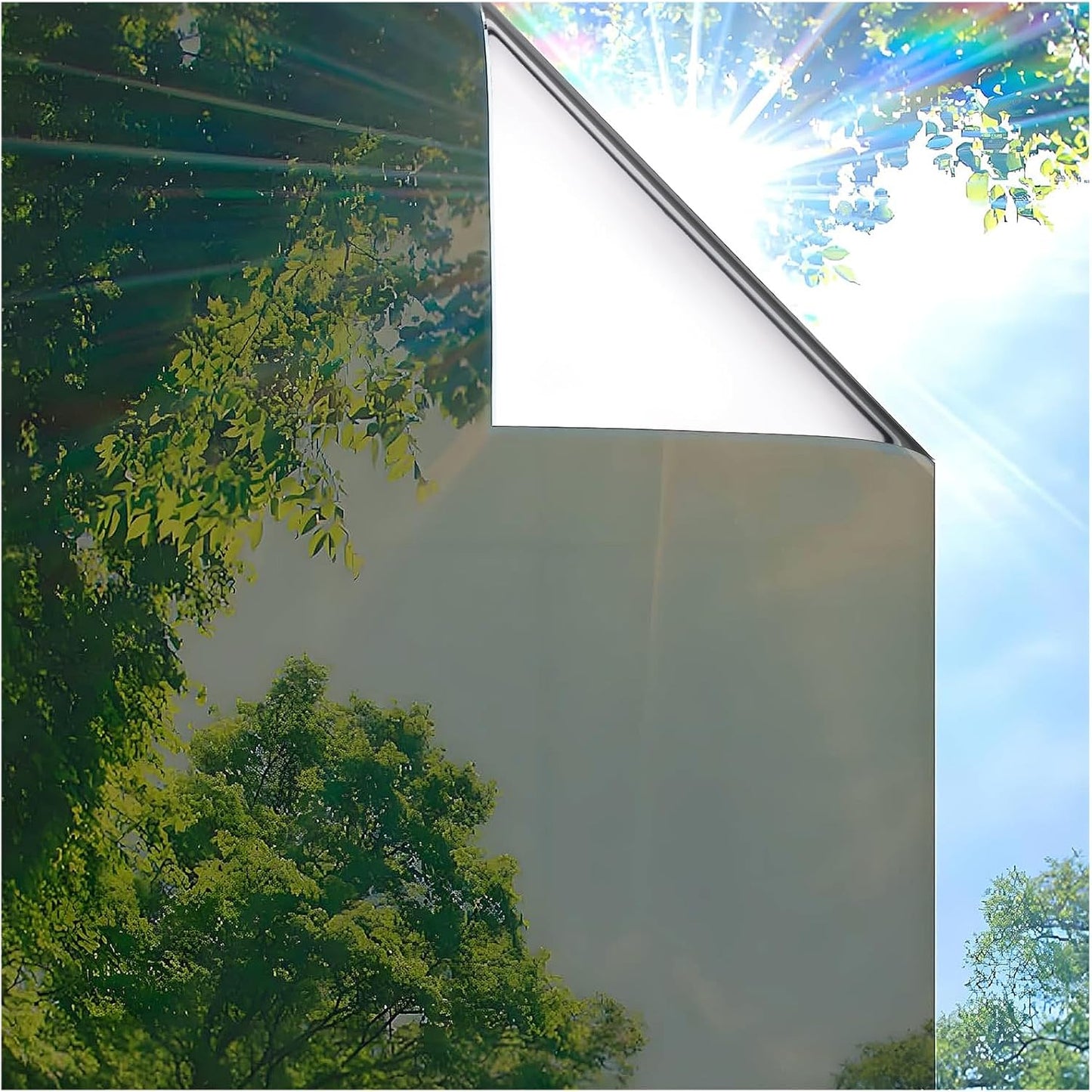 Coavas One Way Privacy Window Film for Heat Control & UV Block