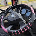 PINCTROT XL Size Race Grip Steering Wheel Cover for Trucks
