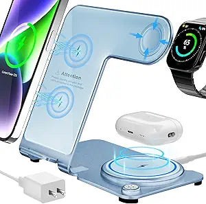 2023 New Wireless Charger 3 in 1 for iPhone, iWatch, AirPods