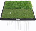 BIRDIEBLAST Dual-Turf Golf Mat - Ultimate Practice Solution!