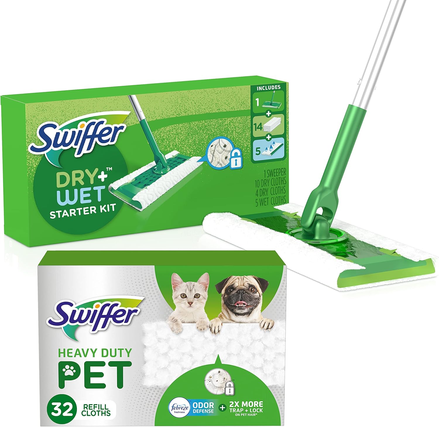 Effortless Clean Floors with Swiffer Bundle