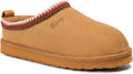 FITORY Women's Suede Slipper Flat Slip On Short Mini Boots - Cozy