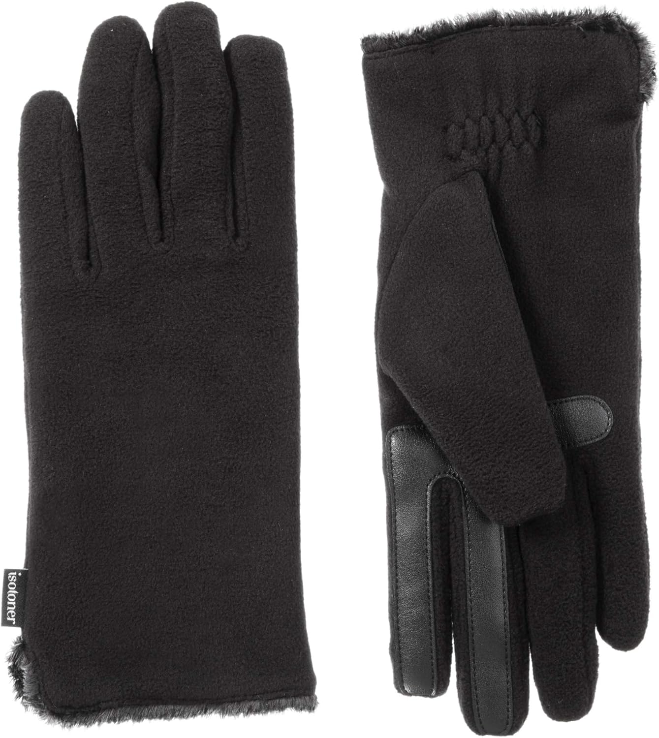 Cozy Isotoner Stretch Gloves: Smart Touch Tech!
