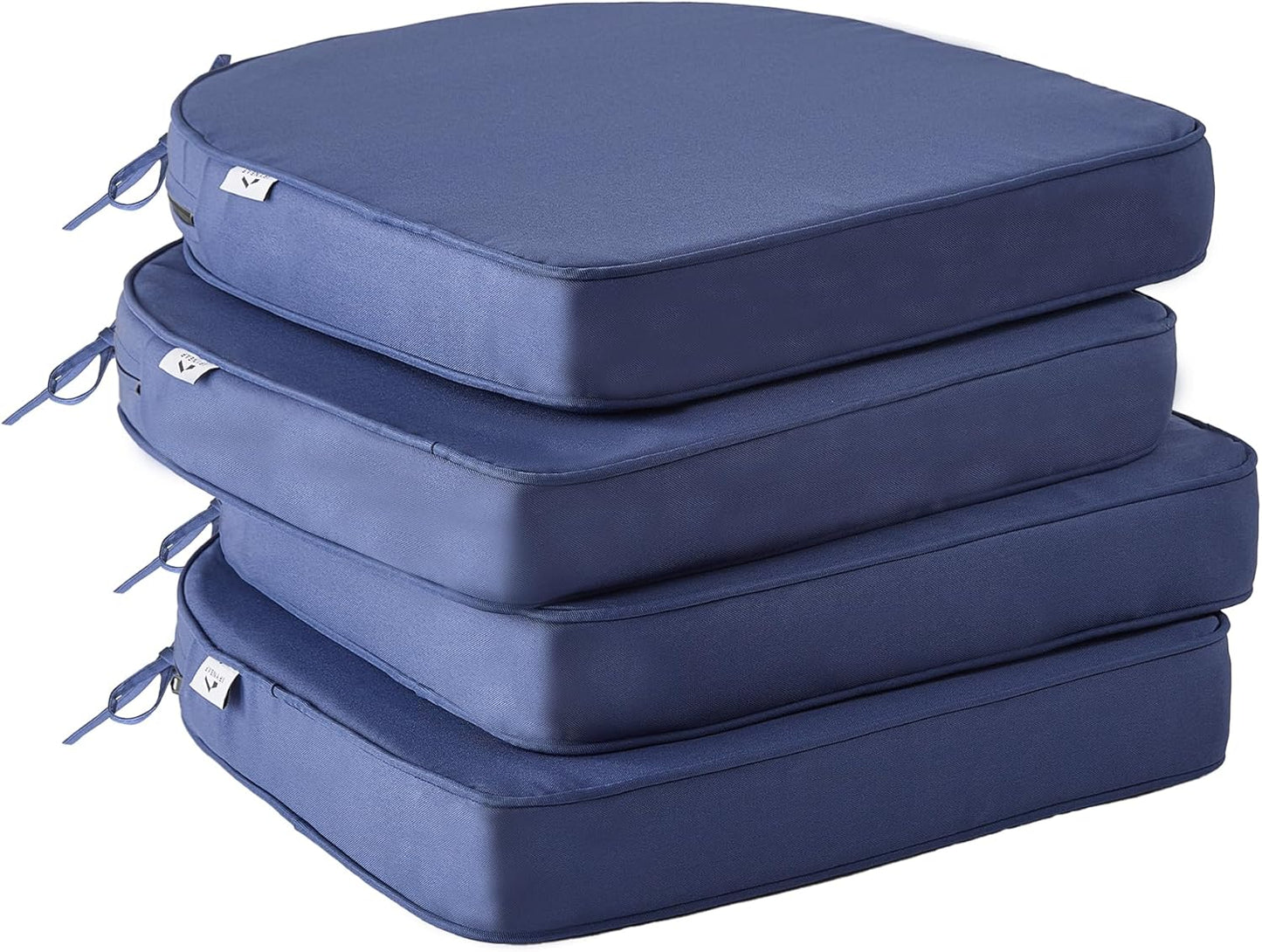 Outdoor Chair Cushions Set of 4 for Patio Furniture Comfort