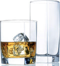 Collins Everyday Drinking Glasses Set of 16 for All Beverages