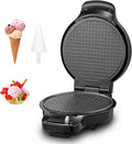 Waffle Cone Maker and Ice Cream Bowl Maker - Adjustable Browning
