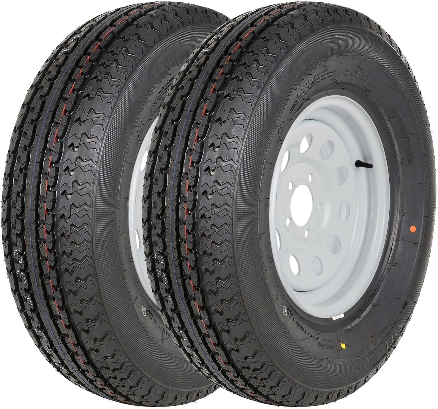 Durun ST205/75R15 Radial Trailer Tire with 15in Wheel