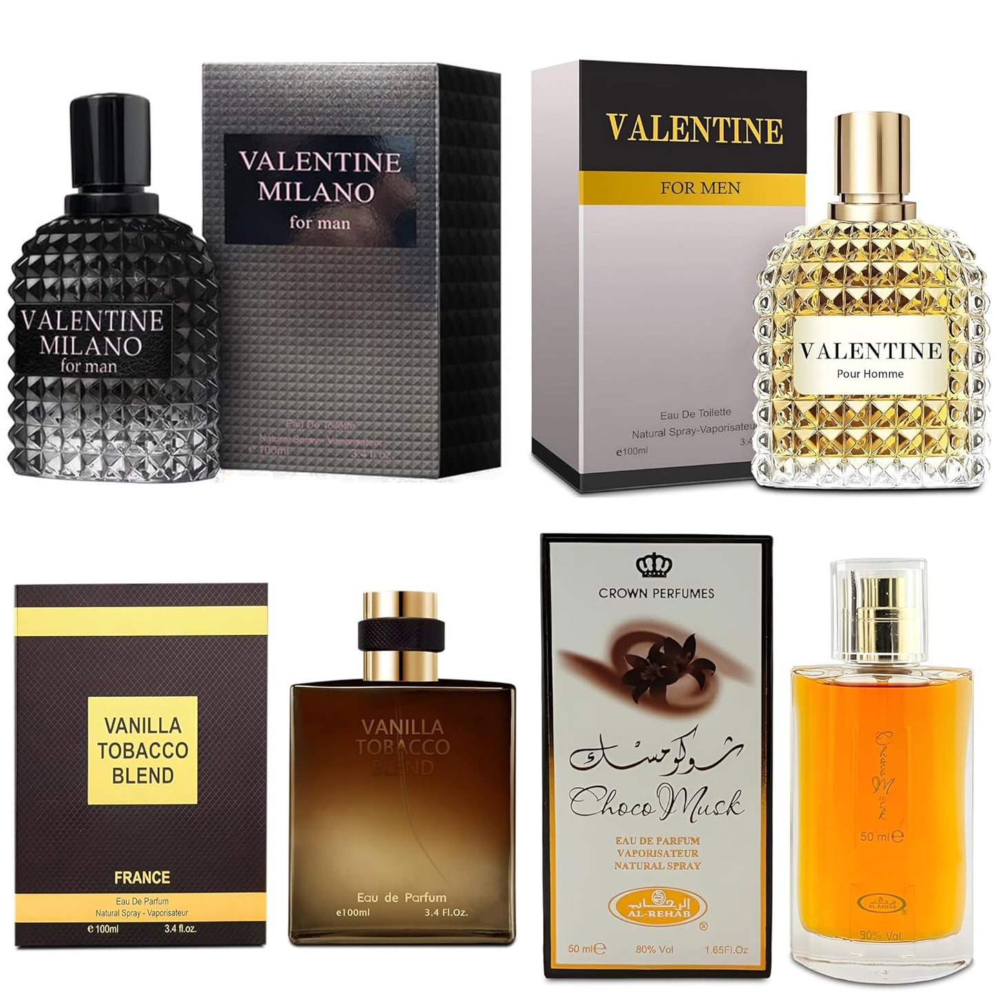 Men's Cologne Gift Set with Luxury Scents for Every Occasion