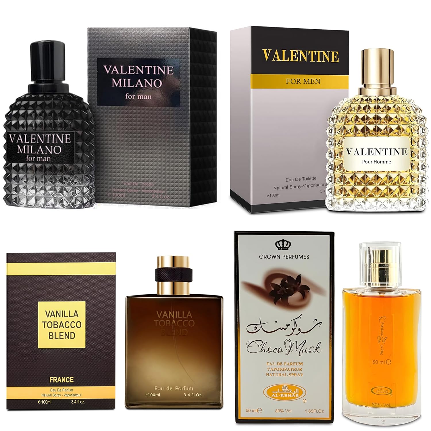 Men's Cologne Gift Set with Luxury Scents for Every Occasion