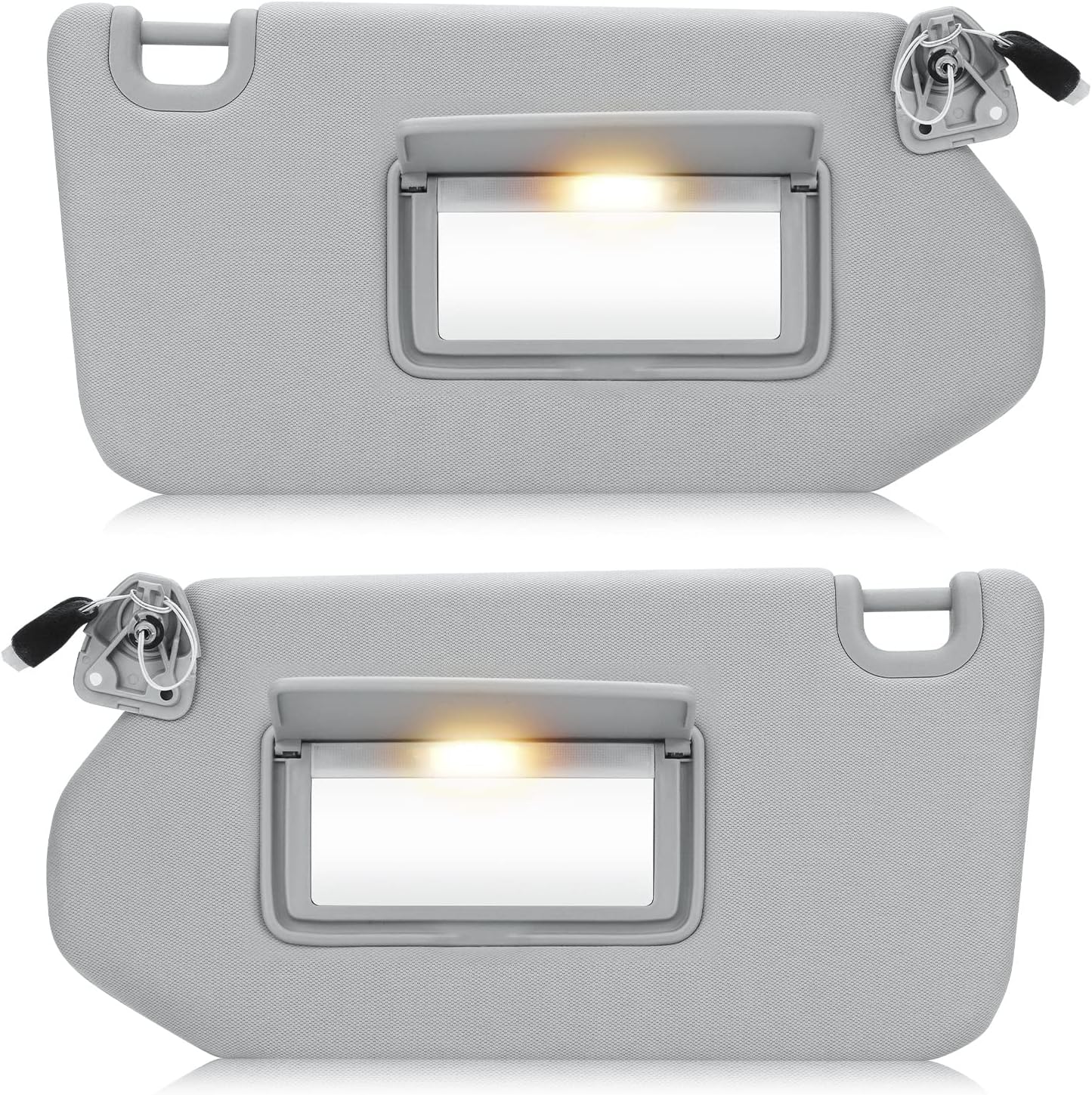 Left & Right Sun Visor with Light for Nissan Pathfinder & QX60