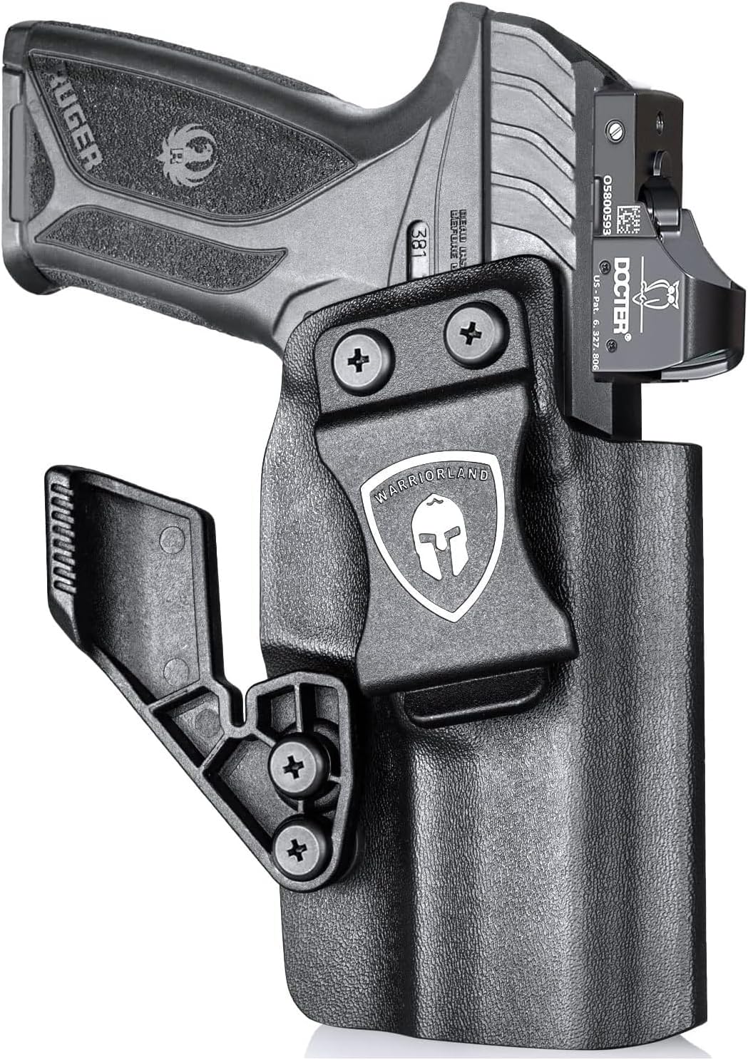 WARRIORLAND IWB Kydex Holster for Glock and Ruger Security 9