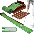 10ft Golf Putting Mat with Ball Return