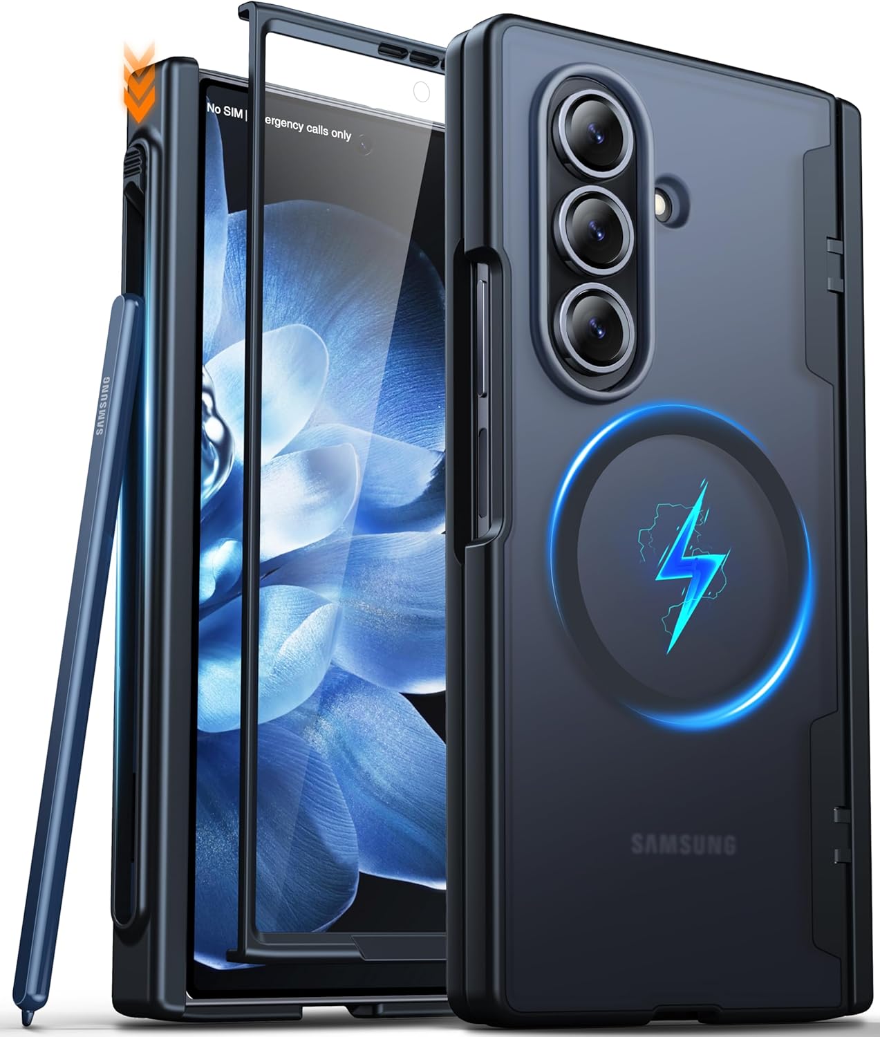 Oneagle Magnetic Case for Samsung Galaxy Z Fold 7 with S Pen Slot