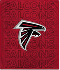 NFL Echo Team Wordmark Plush Throw Blanket - Soft, Team-True