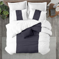 California King Duvet Cover Set 600TC Egyptian Cotton Sateen - Ultra