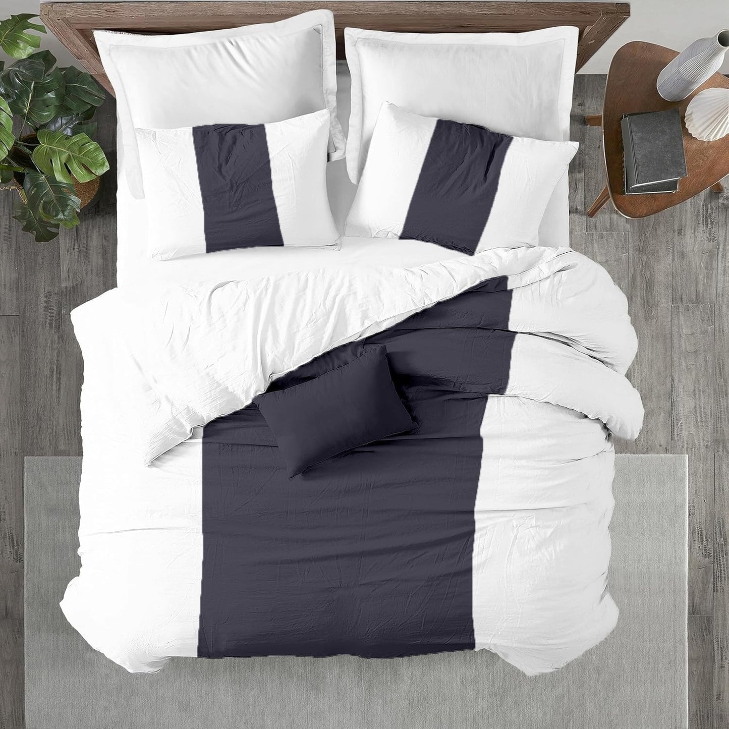 Luxurious 3 Pc California King Duvet Cover Set for Comfort