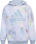 adidas Girls' Gradient Fleece Pullover Hoodie - Soft, Colorful Comfort