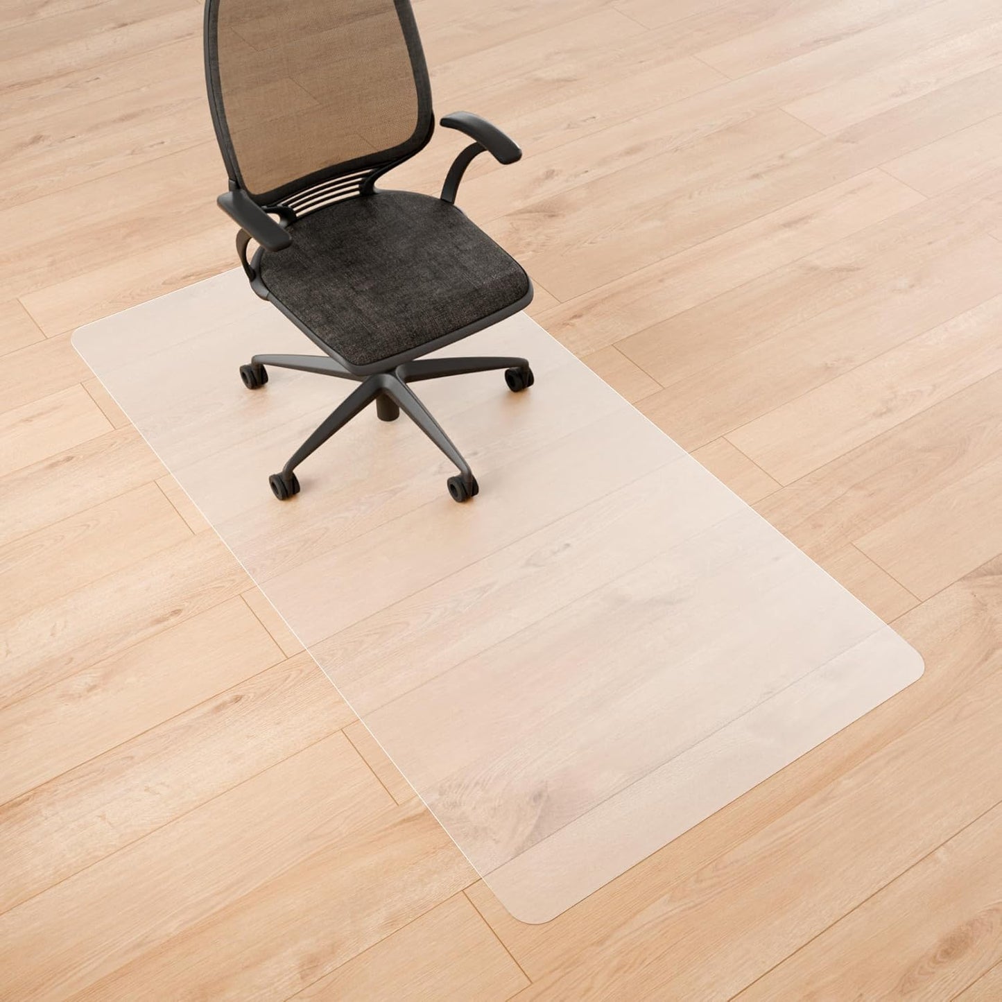 Naturei Clear Chair Mat - Easy Glide Floor Protector
