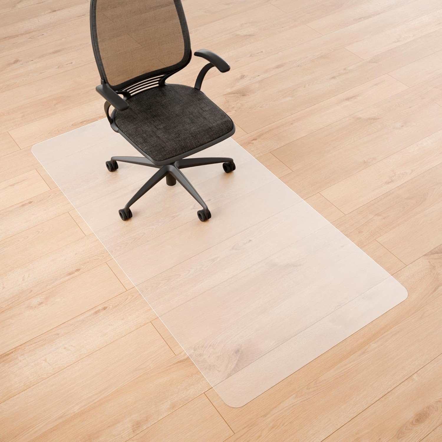 Naturei Clear Chair Mat - Easy Glide Floor Protector