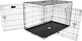 Two Door Great Crate Wire Dog Crate 48 in - Heavy Duty Security