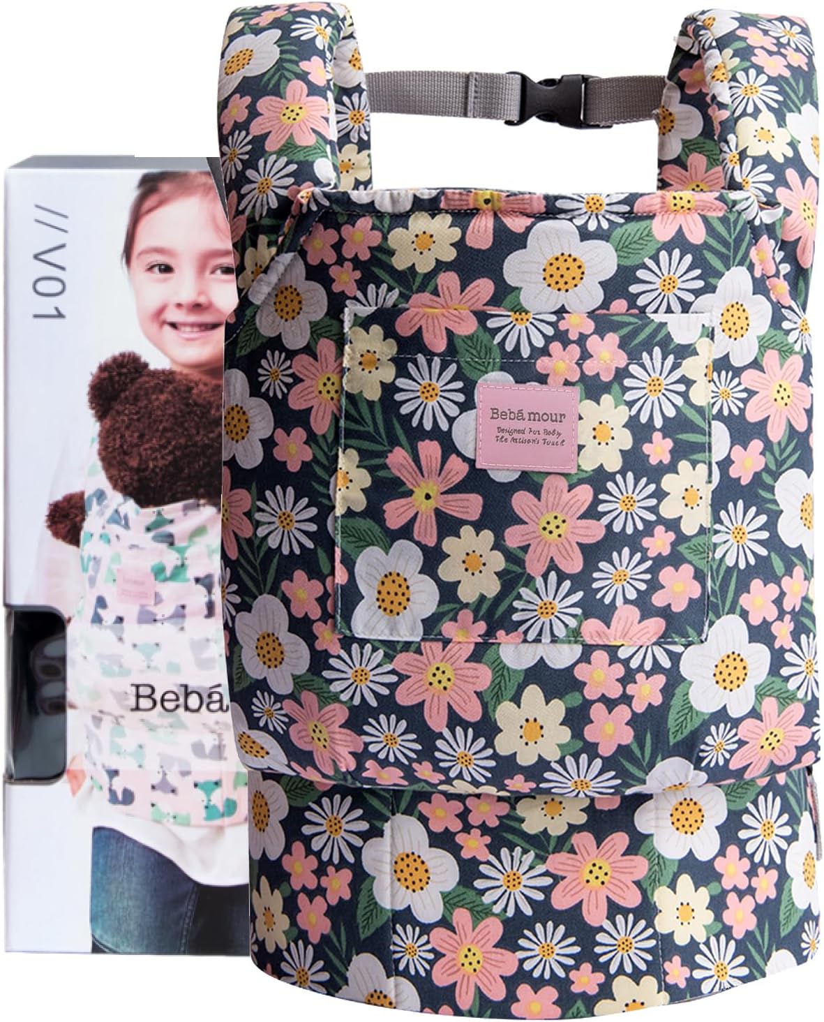 Bebamour Reborn Baby Doll Carrier - Hands-Free Fun