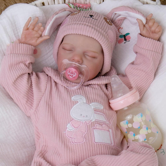 Milidool Lifelike Reborn Baby Dolls - Realistic 18-Inch Doll