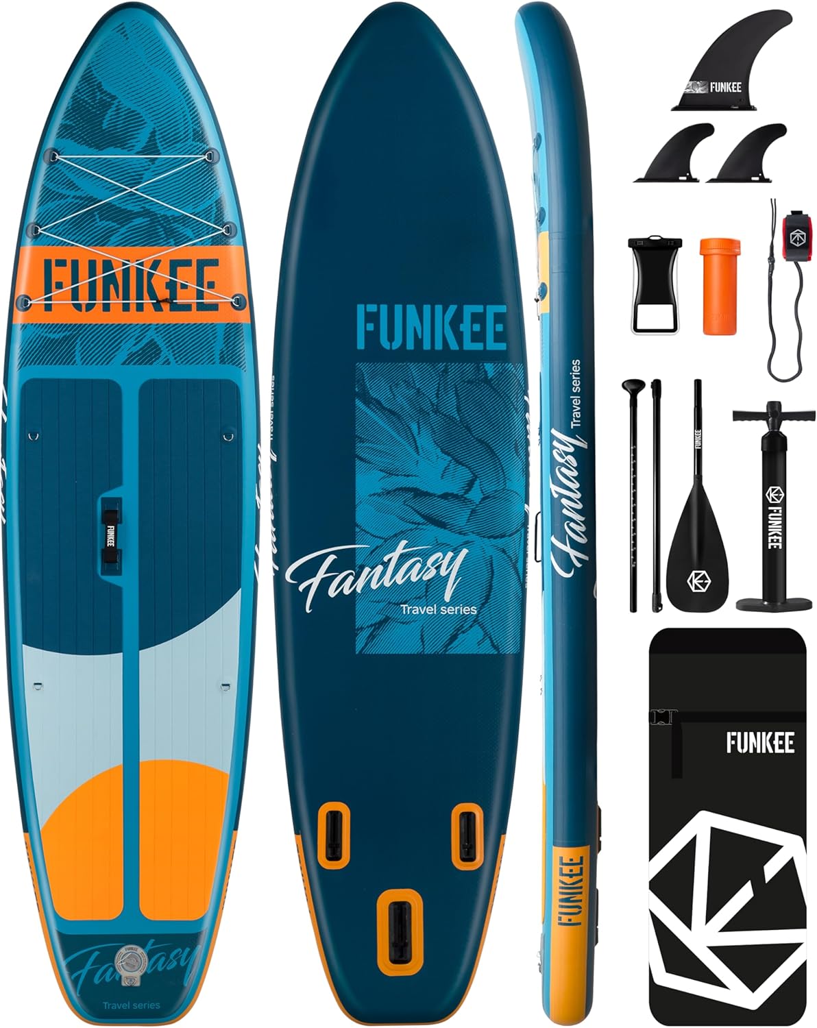 Extra Wide Inflatable Stand Up Paddle Board for All Skill Levels