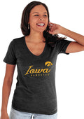 Blue 84 Women's Premium V-Neck Tri Blend T Shirt - Comfortable Fan Tee