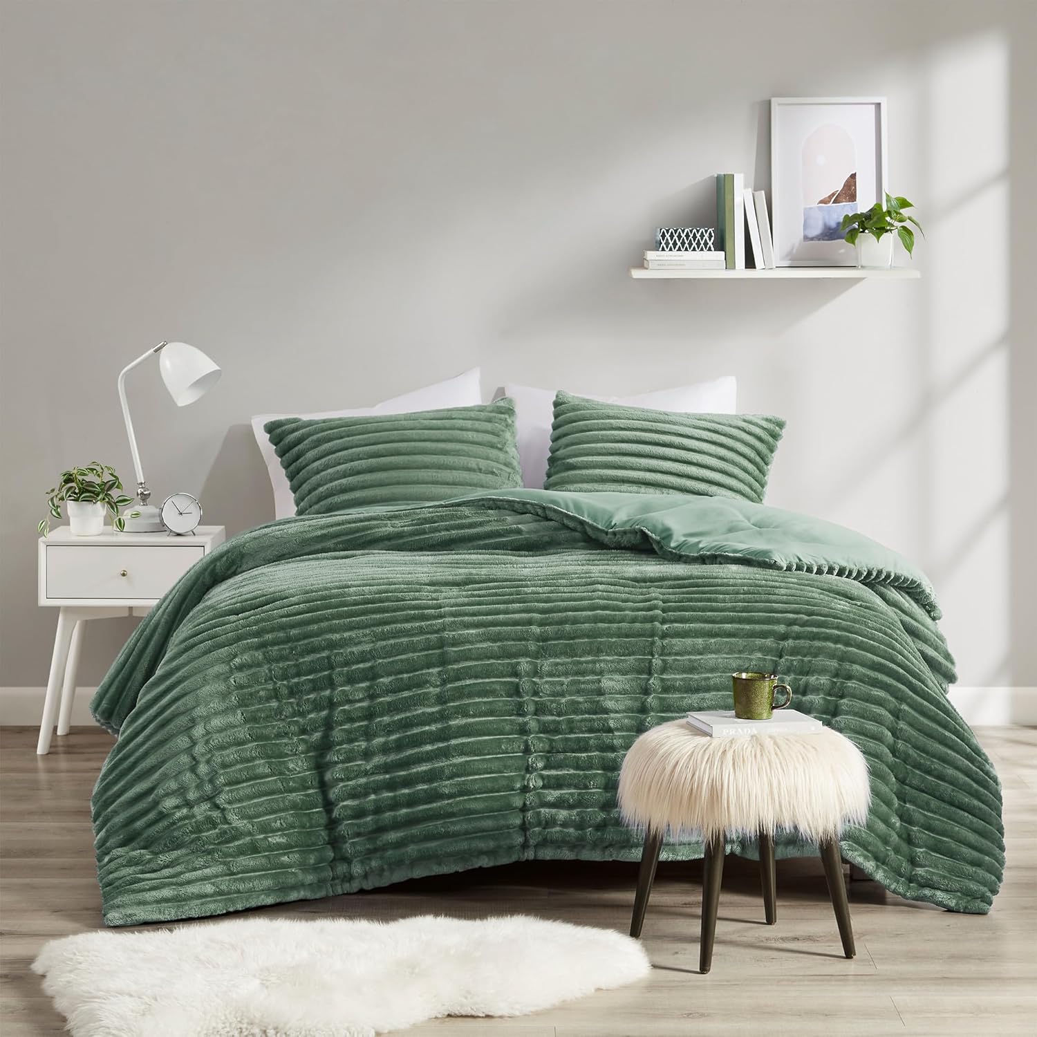 Intelligent Design Twin Comforter Set for Cozy Plush Bedding