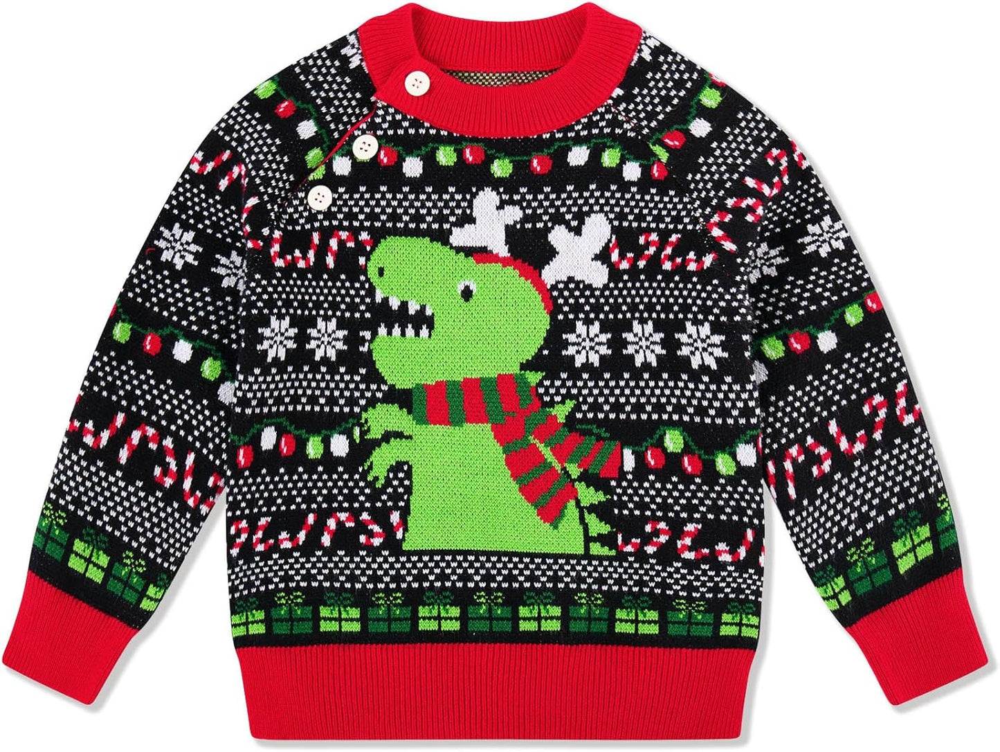 Cozy Kid's Ugly Christmas Sweater by BFUSTYLE