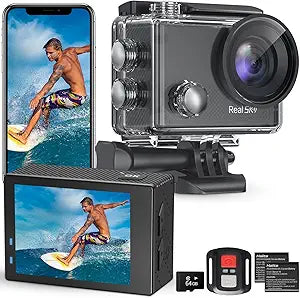 Haiita Speed 10 Action Camera 5K 30FPS Waterproof for Adventures