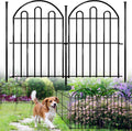 26 Pack Decorative Garden Fence 17in x 28ft Arched No Dig Animal