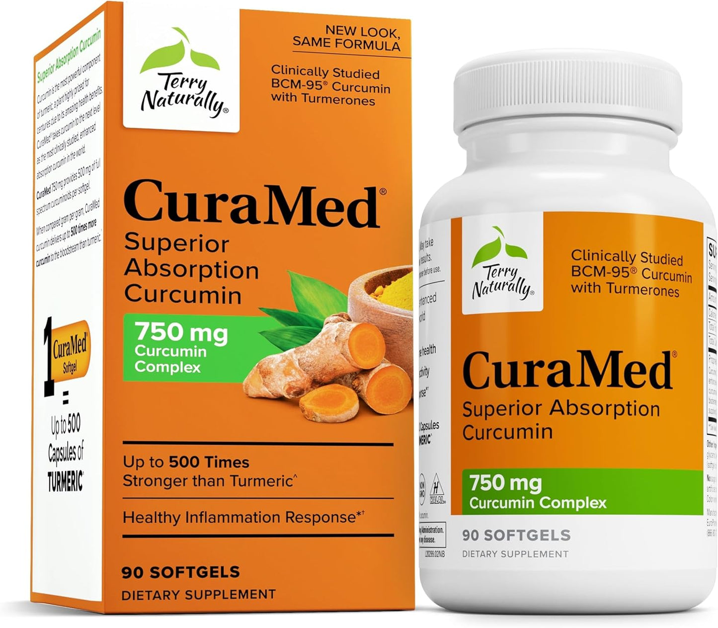 CuraMed 750mg Antioxidant Supplement for Brain & Heart Health