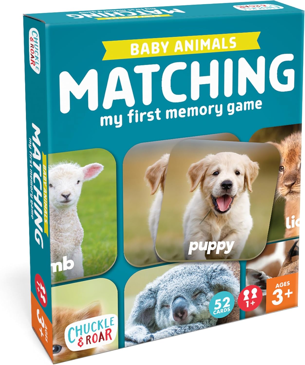 Chuckle & Roar Baby Animals Matching Game - Fun Learning for Kids