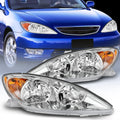 Nilight Headlight Assembly for 2002-2004 Toyota Camry LE/XLE - Clear