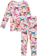Posh Peanut Girls Pajamas - Soft Viscose from Bamboo Long Sleeve