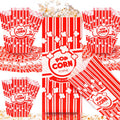 Poppy's Paper Popcorn Bags 1000 Pack 2 oz - Concession-Grade