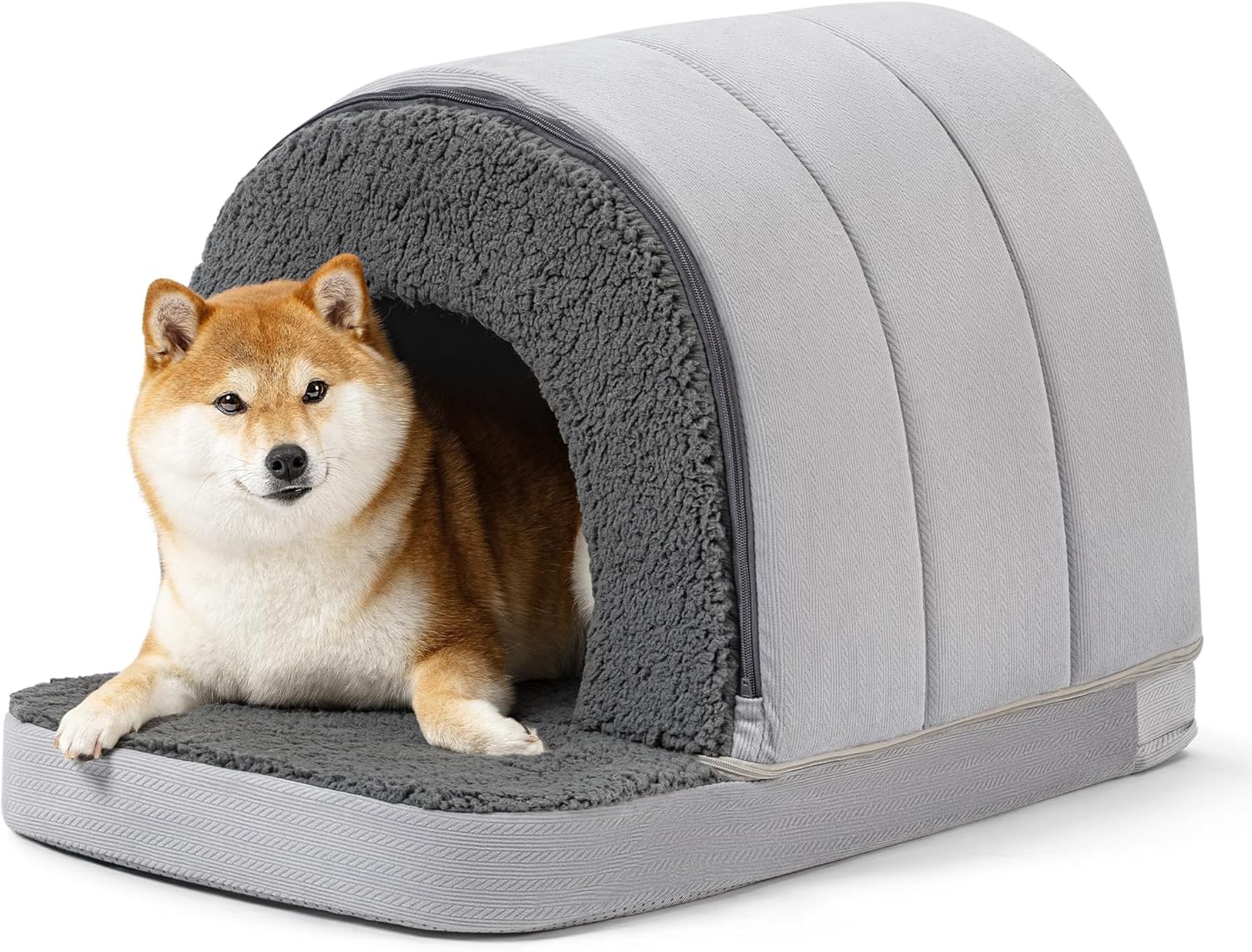 Orthopedic Dog Bed House for Medium Breeds - Cozy Indoor Retreat