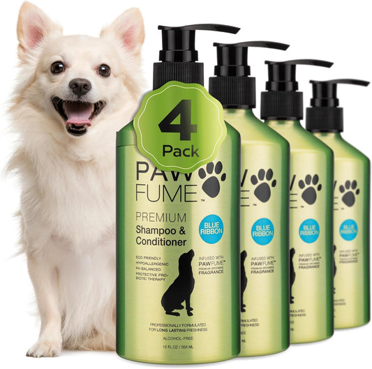 PAWFUME Dog Shampoo and Conditioner for Silky Soft Coats