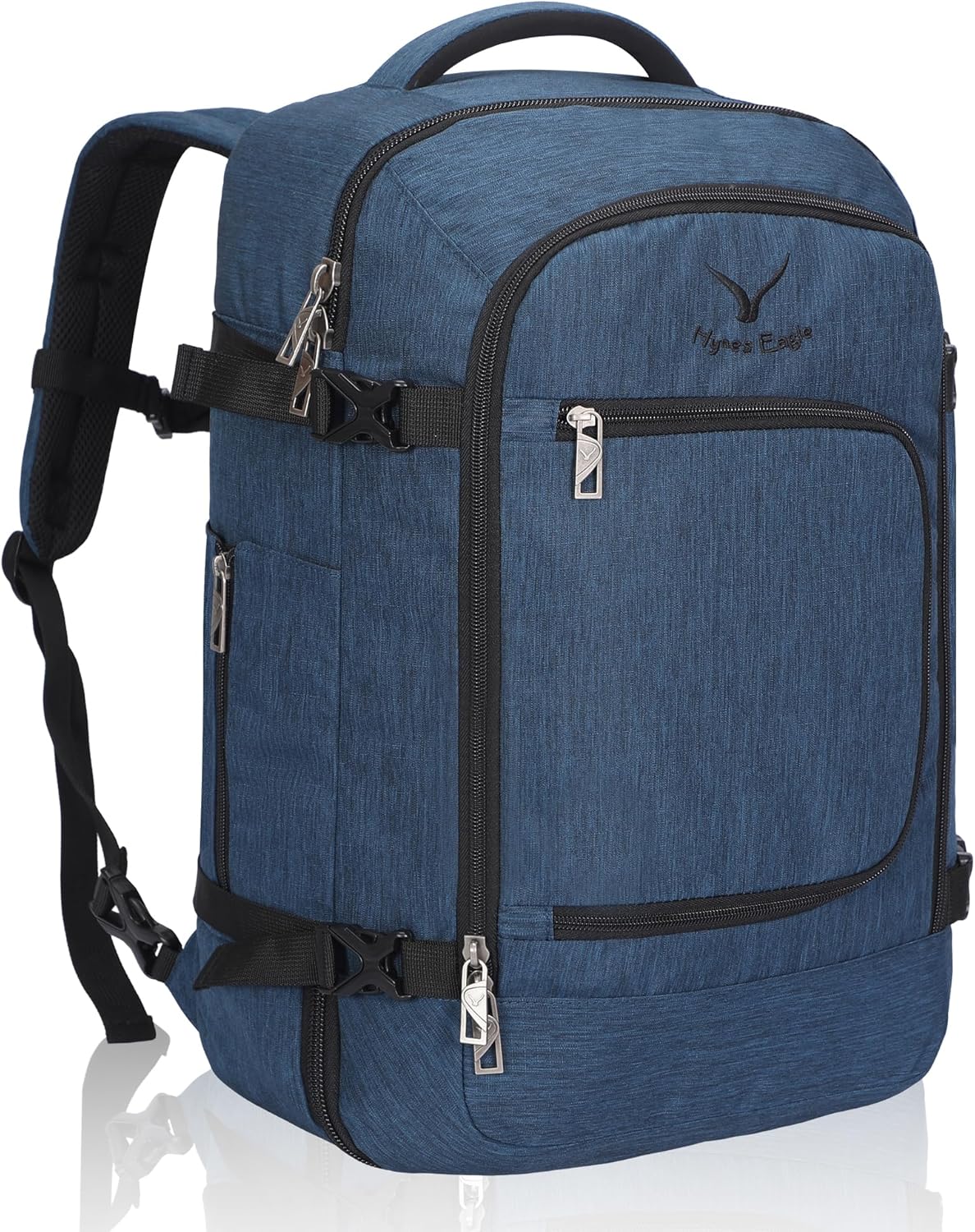 Hynes Eagle 40L Flight Approved Travel Backpack for Men and Women