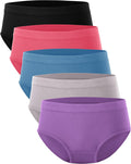 BAMBOO COOL Womens Underwear Moisture-Wicking Briefs - 5-Pack FABRIC