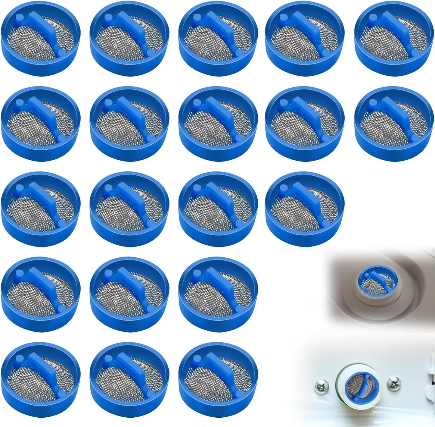Ultimate 20Pcs Water Filter Kit for Cleaner Washing