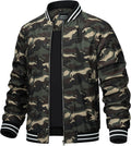 TACVASEN Men's Lightweight Jacket Windbreaker Bomber - Breathable