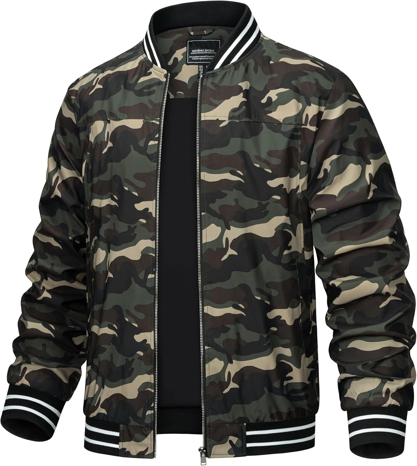 TACVASEN Men's Lightweight Jacket for Spring and Fall Activities