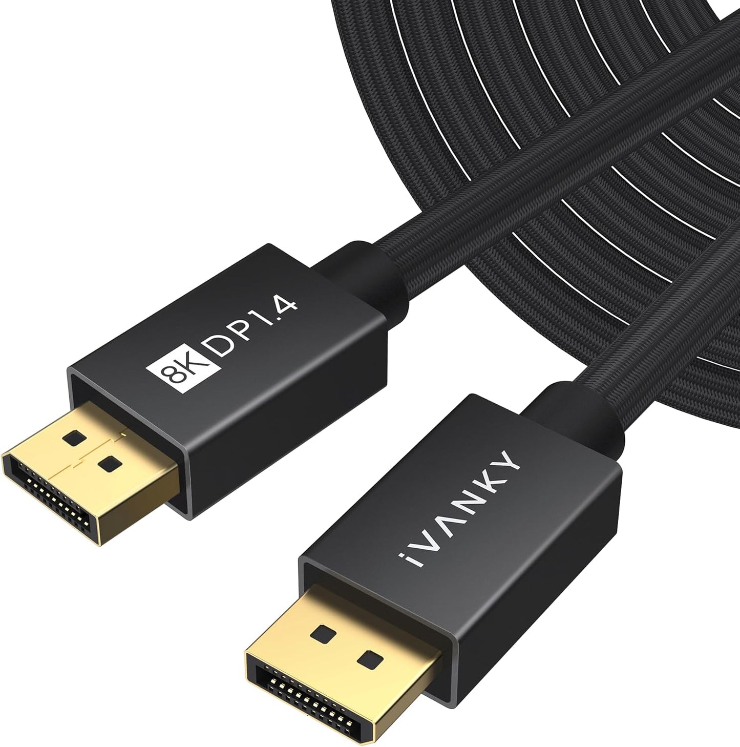 IVANKY DisplayPort Cable 1.4 for 8K Gaming and More